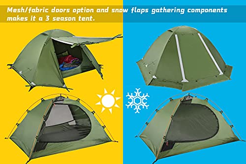 Camping Tent for 2 Person, 4 Person, 6 Person