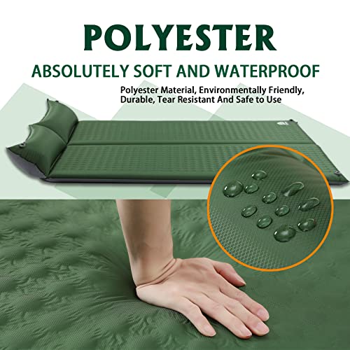 Underwood Aggregator Double Self-Inflating Sleeping Pad for Camping