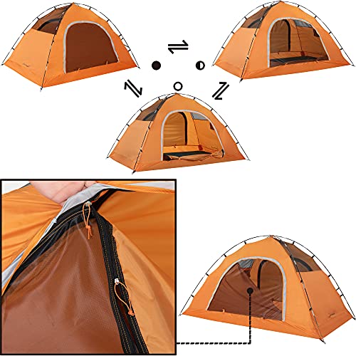 Roll over image to zoom in Camping Tent for 2 Person, 4 Person, 6 Person
