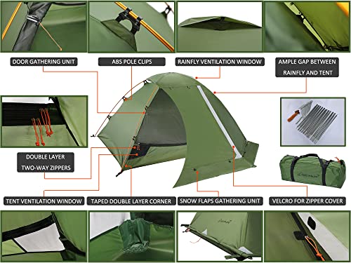 Camping Tent for 2 Person, 4 Person, 6 Person