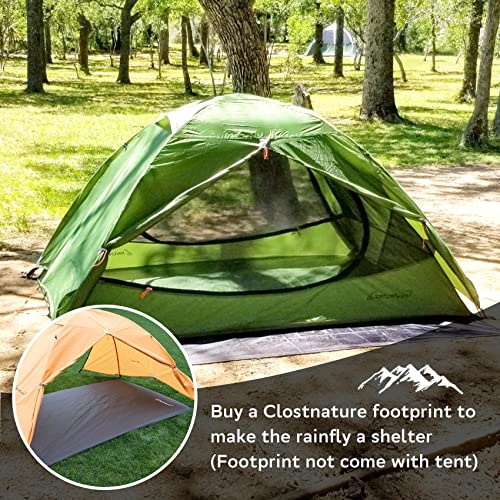 Clostnature 1-Person Tent for Backpacking