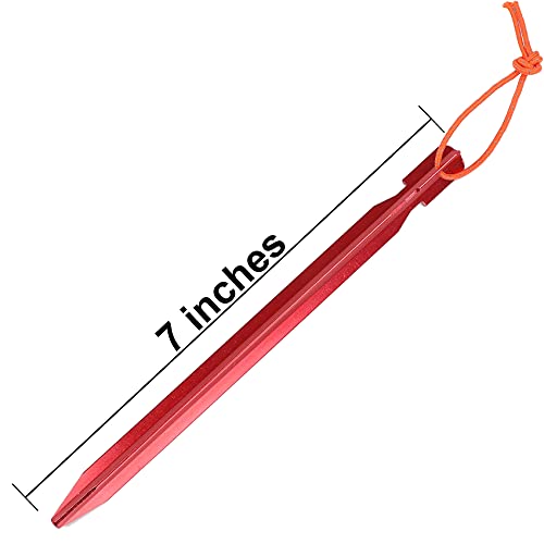 Clostnature Aluminum Tent Stakes 